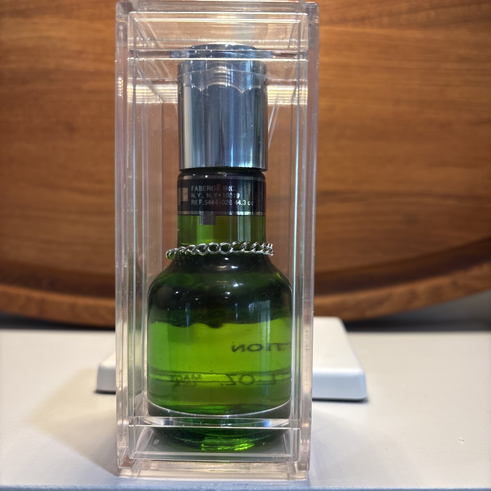 Vintage Fabergé Brut Men Lotion Cologne 1.5 fl oz Splash On USA Olympic Sticker