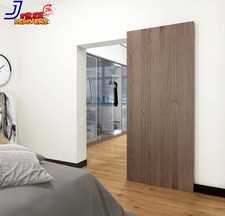 48" Concealed Sliding Barn Door Hardware with Soft Close Mechanism No Floor Trac