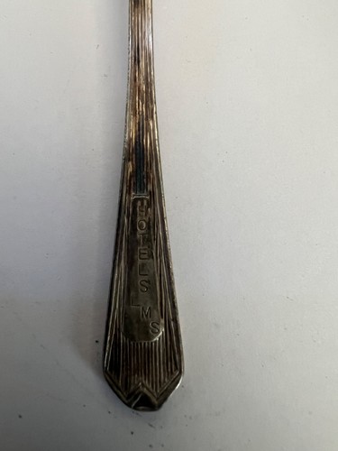 VINTAGE LMS HOTELS SPOON AND GORHAM THE BOWMAN HOTELS 1933 FORK - Picture 2 of 5