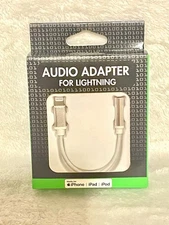 Apple Lightning Headphone Jack Adapter