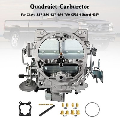 Quadrajet Carburetor Für Chevy 327 350 427 454 750 CFM 4 Barrel 4MV