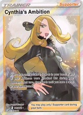 Cynthia's Ambition (Full Art) Ultra Rare SWSH09: Brilliant Stars 169/172 on eBay