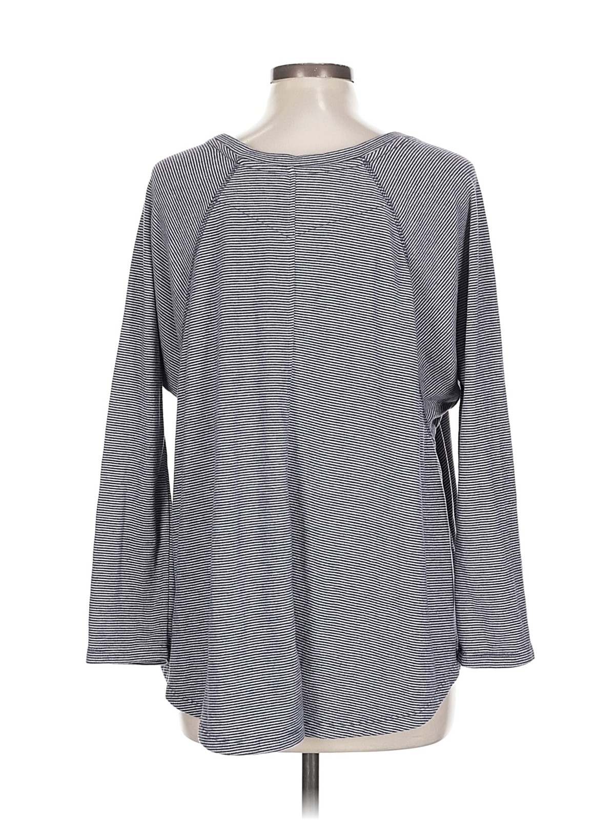 Tommy Hilfiger Sport Women Gray Long Sleeve Top L thumbnail 2