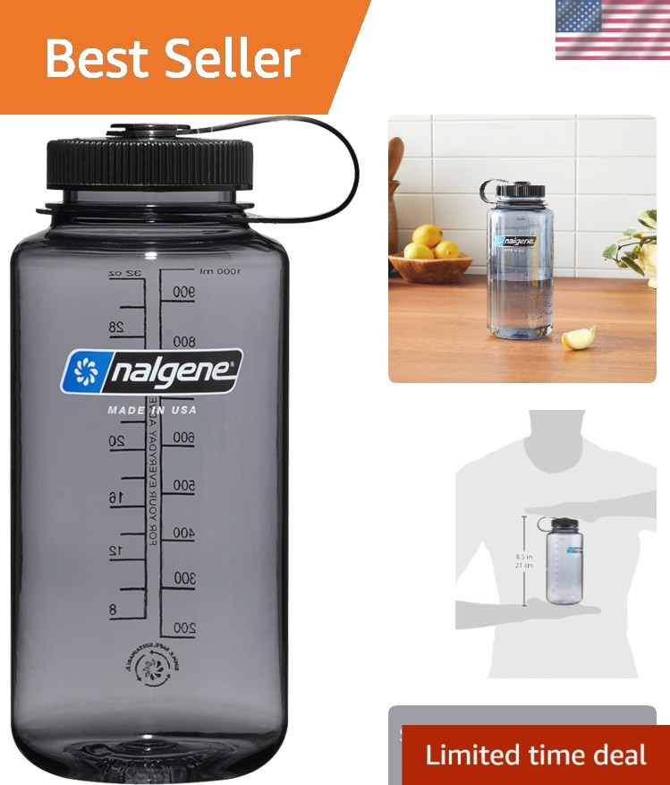 32 Oz Wide Mouth Bpa Free Recycled Leak Proof Durable Eco