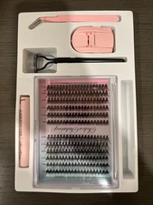 DIY Eyelash Extension Kit, 30D-40D Kit No Glue