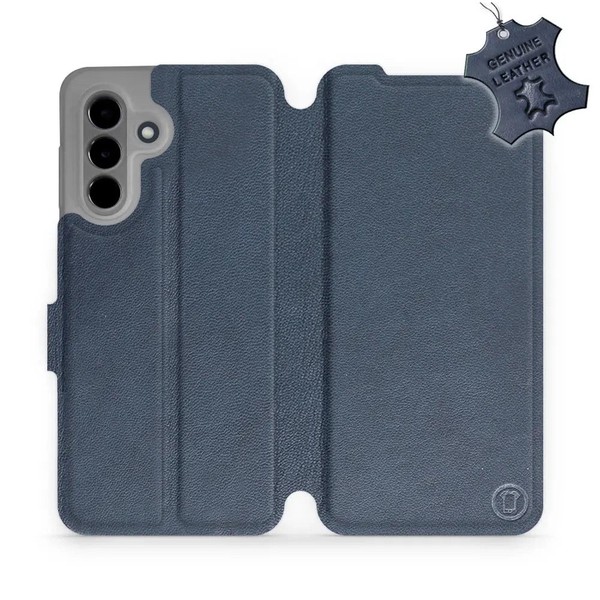 HandyhüLle FüR Galaxy A36 5G Mobiwear Case Cover SchutzhüLle Etui Dunkelblau-image