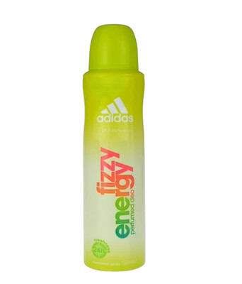 ADIDAS FIZZY ENERGY PERFUMED DEO 5oz 150 ml new