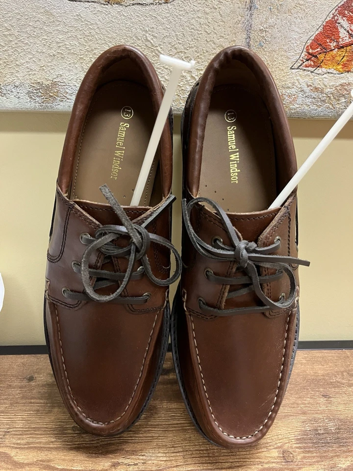 Samuel Windsor Men’s Shoes - Prestige Collection -leather - Imagem 4 de 4