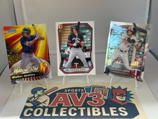Walker Jenkins || 2025/26 Bowman Baseball 3-Card Lot || Mojo and Base ||Twins ⚾️