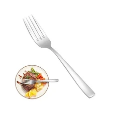Elegant Stainless Steel Forks, 16,Count, 8 Inch, Ideal for Home & Kitchen