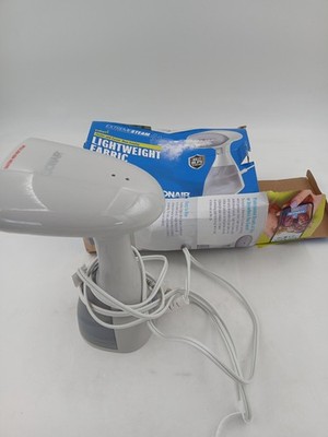 Conair ExtremeSteam Fabric Steamer White Travel Handheld Vertical Garment Iron