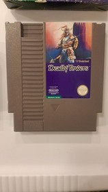 Deadly Towers Nintendo NES 1987 COMPLETE IN BOX CIB TESTED AUTHENTIC Rare