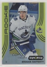 2019 Upper Deck Synergy Rookies Green 120/199 Brogan Rafferty #72 Rookie RC 03od