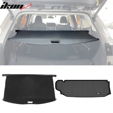 Fits 20-25 Toyota Highlander 3D TPE Rear Trunk Mat Cargo Liner Pad + Cargo Cover