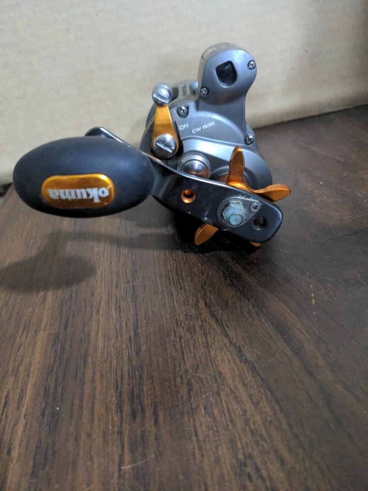 Okuma CW-303DLX Cold Water Linecounter Fishing Reel - Image 3 of 4