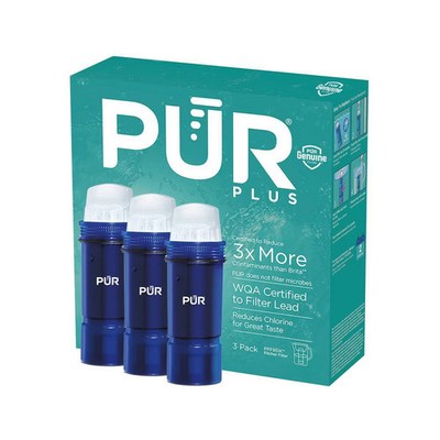 PUR PLUS Water Pitcher Replacement Filter - 3pk