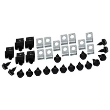 Brake Line Clip Clamp Bracket Fastener Kit 1971-73 Chevrolet Corvette 34pc