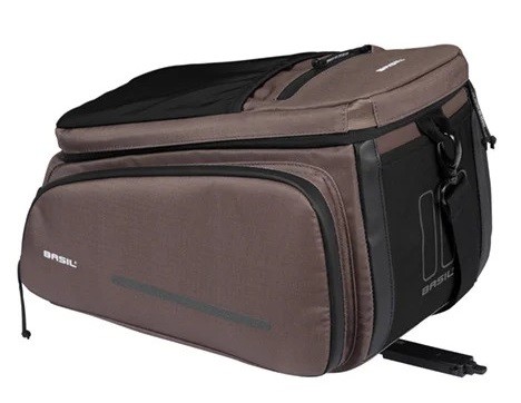 GepäCkträGertasche Basil Move Mik 26 Liter 24 X 33 X 18 Cm - Braun-image