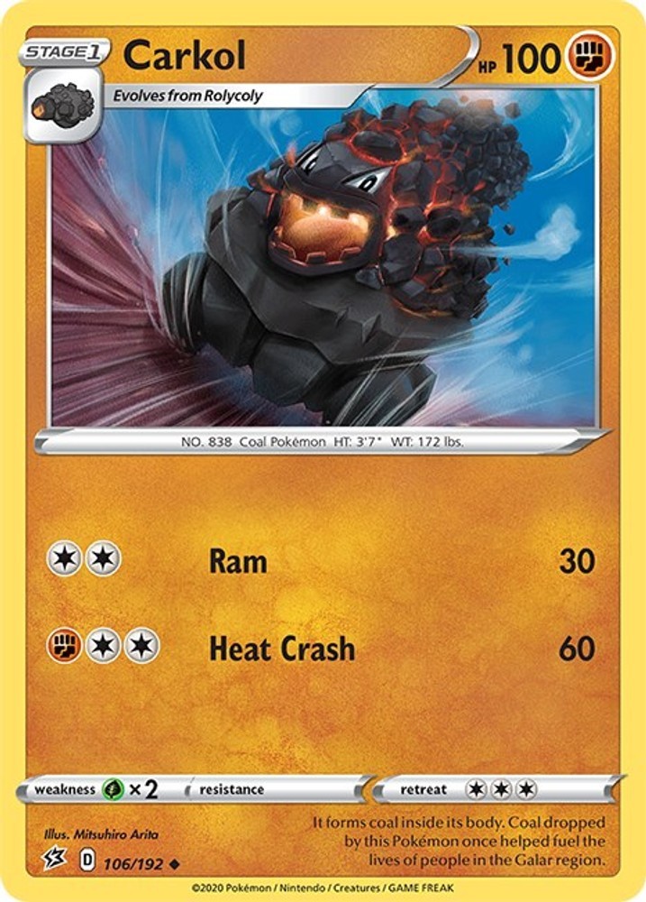 MP - Carkol SWSH02 - 106/192 SWSH02: Rebel Clash