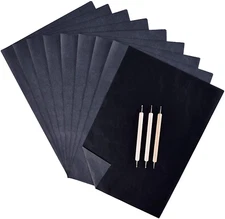 Carbon Paper (200 Sheets) - Black Graphite Carbon Transfer Tracing 