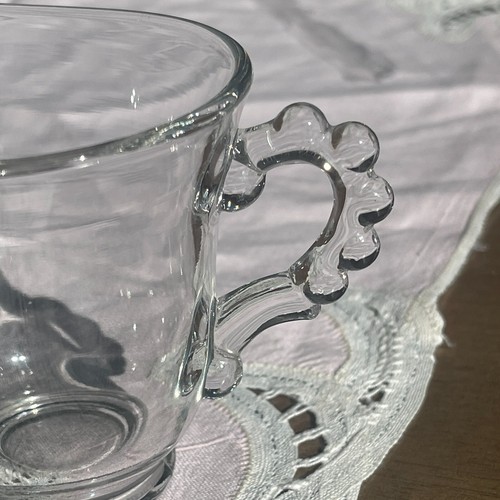 CANDLEWICK CLEAR VINTAGE SMALL 6 OZ CREAMER by IMPERIAL GLASS–OHIO - Picture 2 of 5