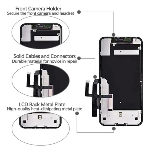 New For Apple iPhone X XR XS Max 11 7 8 LCD Display Touch Screen Replacement Lot - Picture 4 of 14