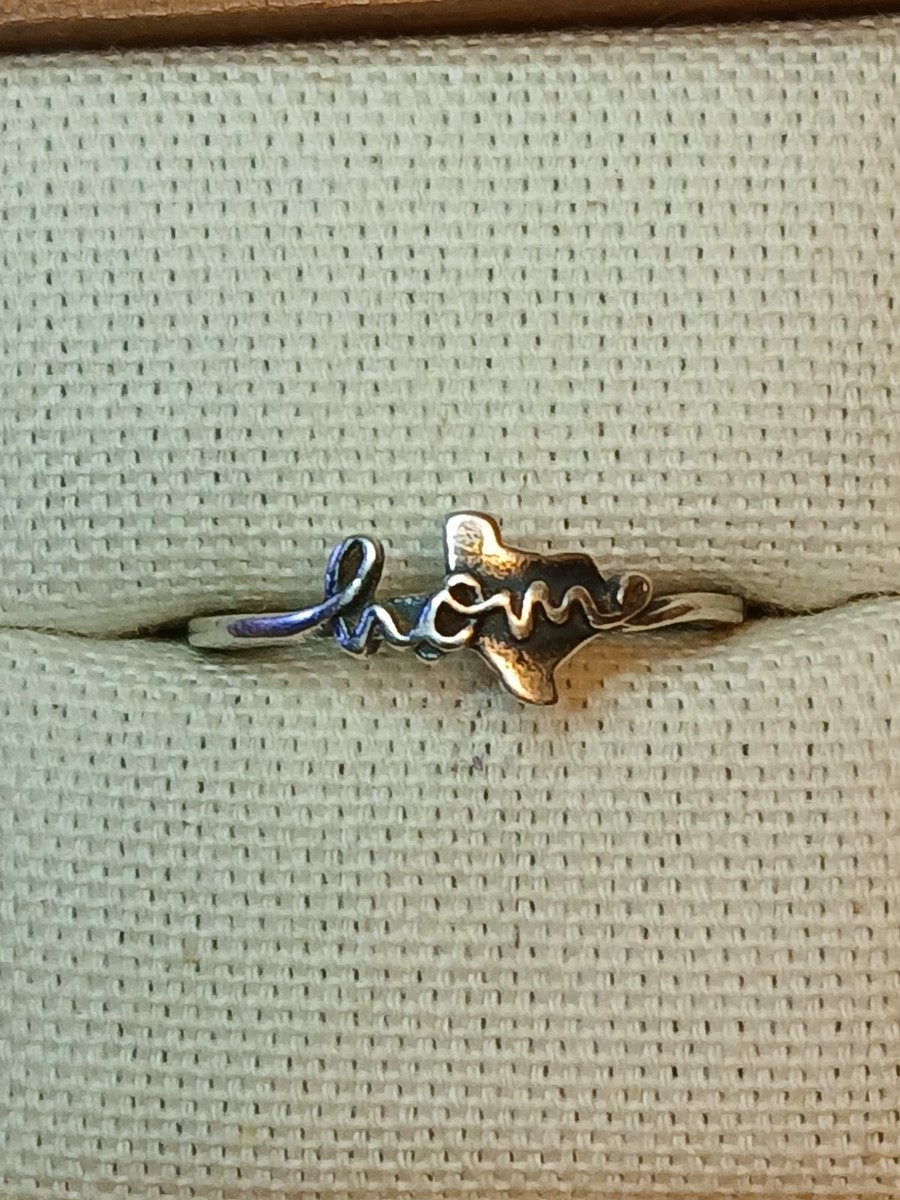 Bague Fer à Cheval James Avery - Argent Sterling 925 - Taille 8 - Occasion Très Bon état - Porte-bonheur