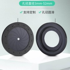 3-52mm variable iris manual aperture camera microscope optical iris