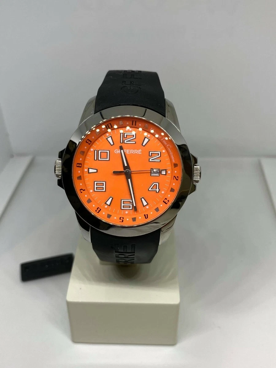OROLOGIO UOMO GF FERRE QUARZO SOLO TEMPO GF9602J 03 NUOVO 20