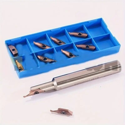1.5mm end face grooving tool 16mm tool holder matched with 10pcs SPDR150DM10-6.8