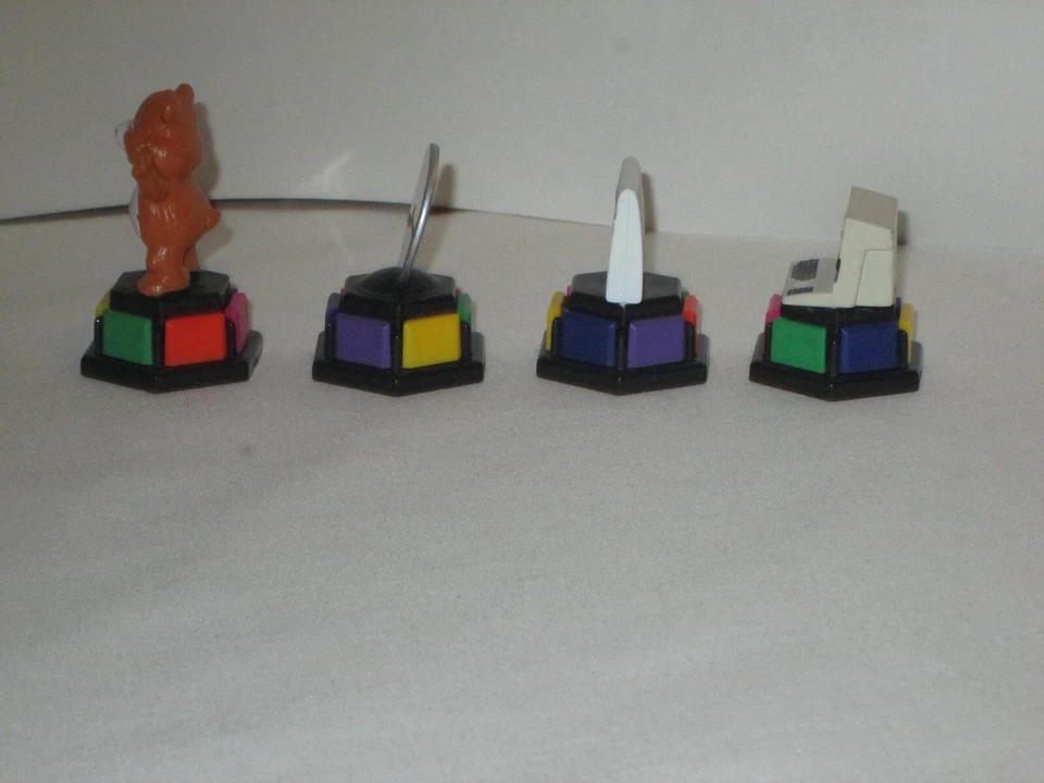 Lote de piezas de repuesto Trivial Pursuit de fichas y cuñas SOLO cuidado osos hidromiel Foto 3 de 4