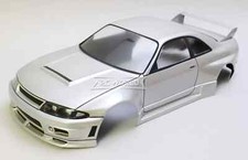 110 Rc Car Body Shell Nissan Skyline R33 Body Clear