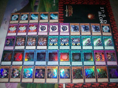 45 Card Dark Magician Deck Girl Apprentice Illusion Ebon Circle LDS3 Yu ...