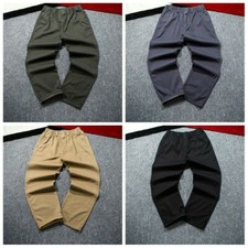 Pantaloni Cargo Lavoro Larghi Uomo Vintage A Più Tasche A Gamba Dritta Casual