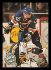 Garth Butcher #223 1991-92 Pro Set Platinum St. Louis Blues