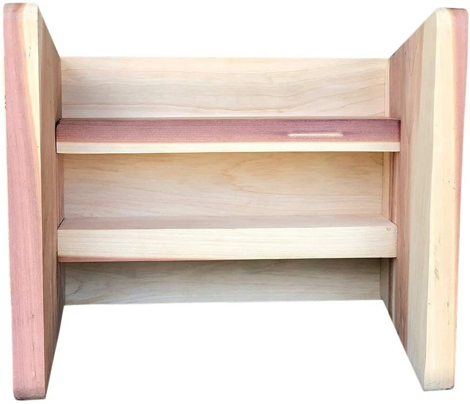 Vundahboah Amish Goods Cedar One Step Stool, Straight Leg Style - Image 3 of 3