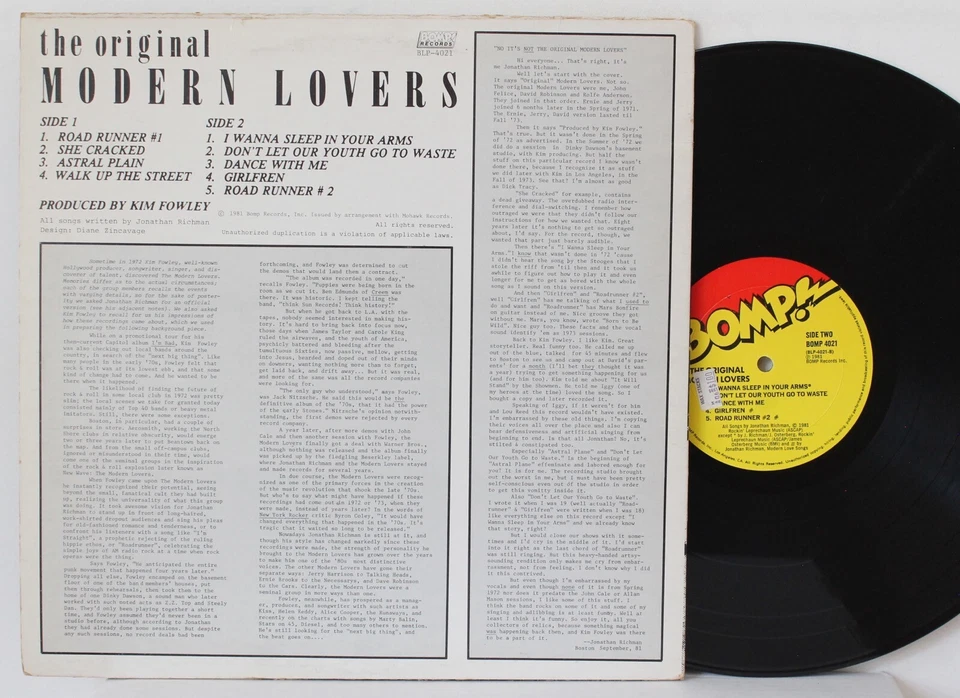 Nash The Slash LP "And You Thought You Were Normal" PVC Orig '82 ~ VG++ Electro - Image 2 of 2