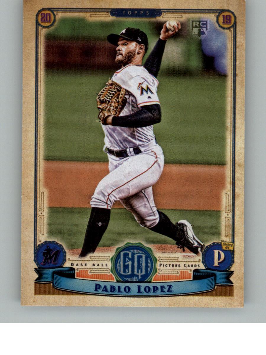 2019 Topps Gypsy Queen Pablo Lopez 290  RC  Miami Marlins