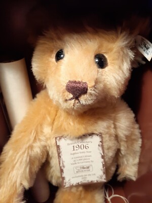 完品 シュタイフ Steiff Original Teddybear Steiff Original Teddy Bear with all ID - 26 cm / 9 1/2