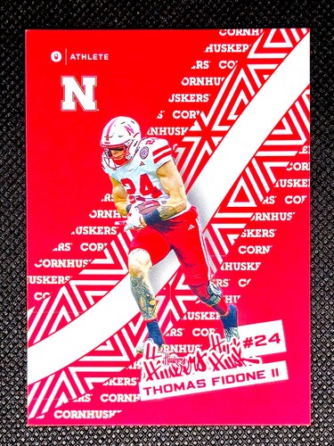 2024 ONIT ATHLETE Nebraska Cornhuskers Football Huskers Base Insert *Pick Card* - Picture 147 of 150