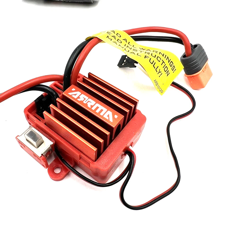 ARRMA Mega 2S Brushed ESC w/Mega 9T Brushed Motor & Pinion (NEW FROM RTR) - OZRC - Image 3 of 4