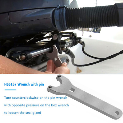 12 In 1 HS5157 Front Mount Hydraulic Steering Cylinder Seal Kit Set For Seastar - Foto 13