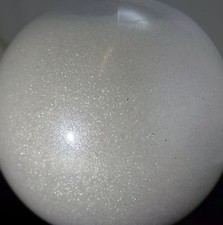 Bright White Metal Flake Glitter .008 Hex Automotive Epoxy Resin Art Crafting