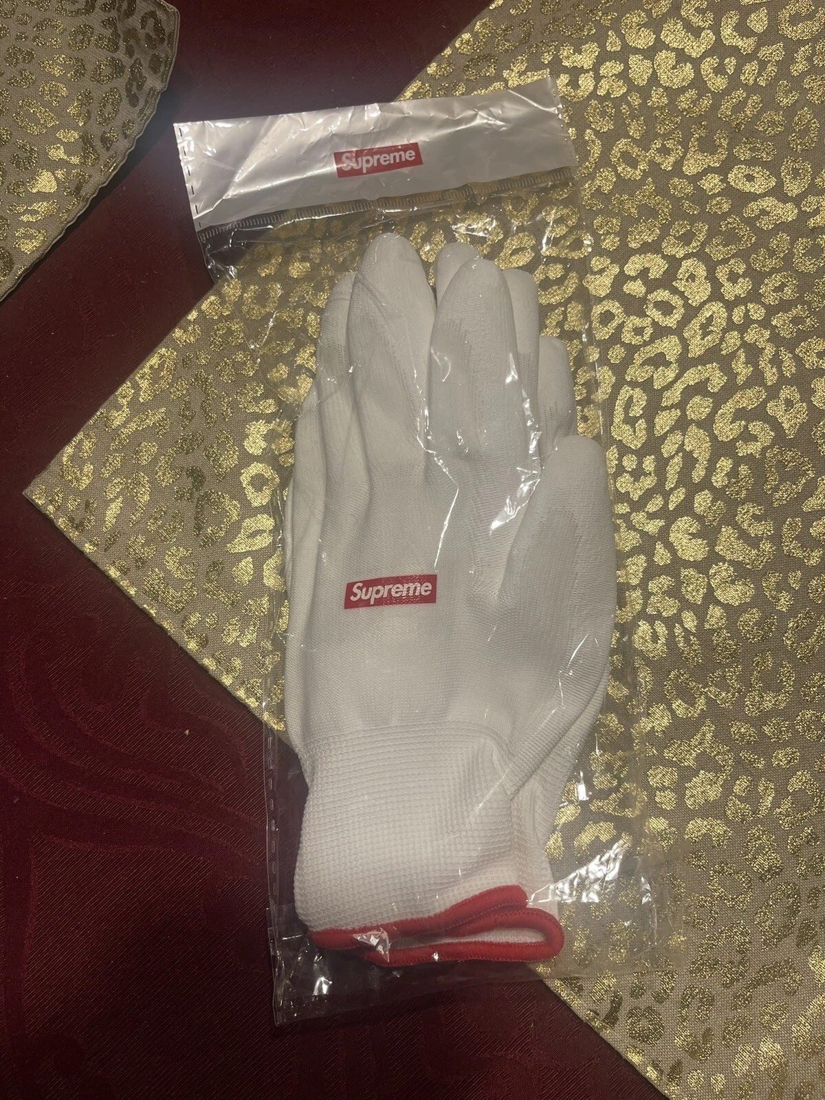 Gants caoutchoutés Supreme FW20A60   NEUF