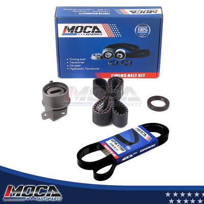 Timing Belt Kit Serpentine Belt 6PK1790 for 03-06 Mitsubishi Lancer 2.0L l4 GAS