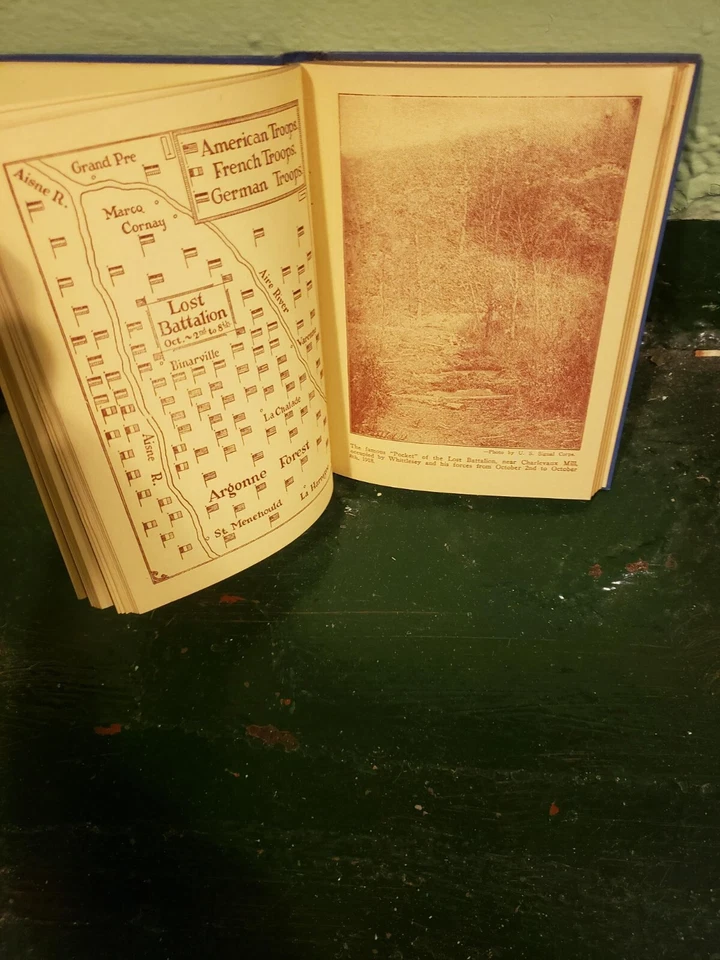 History and Rhymes of The Lost Battalion by Buck Private McCollum WWI 1929 - Image 4 of 4