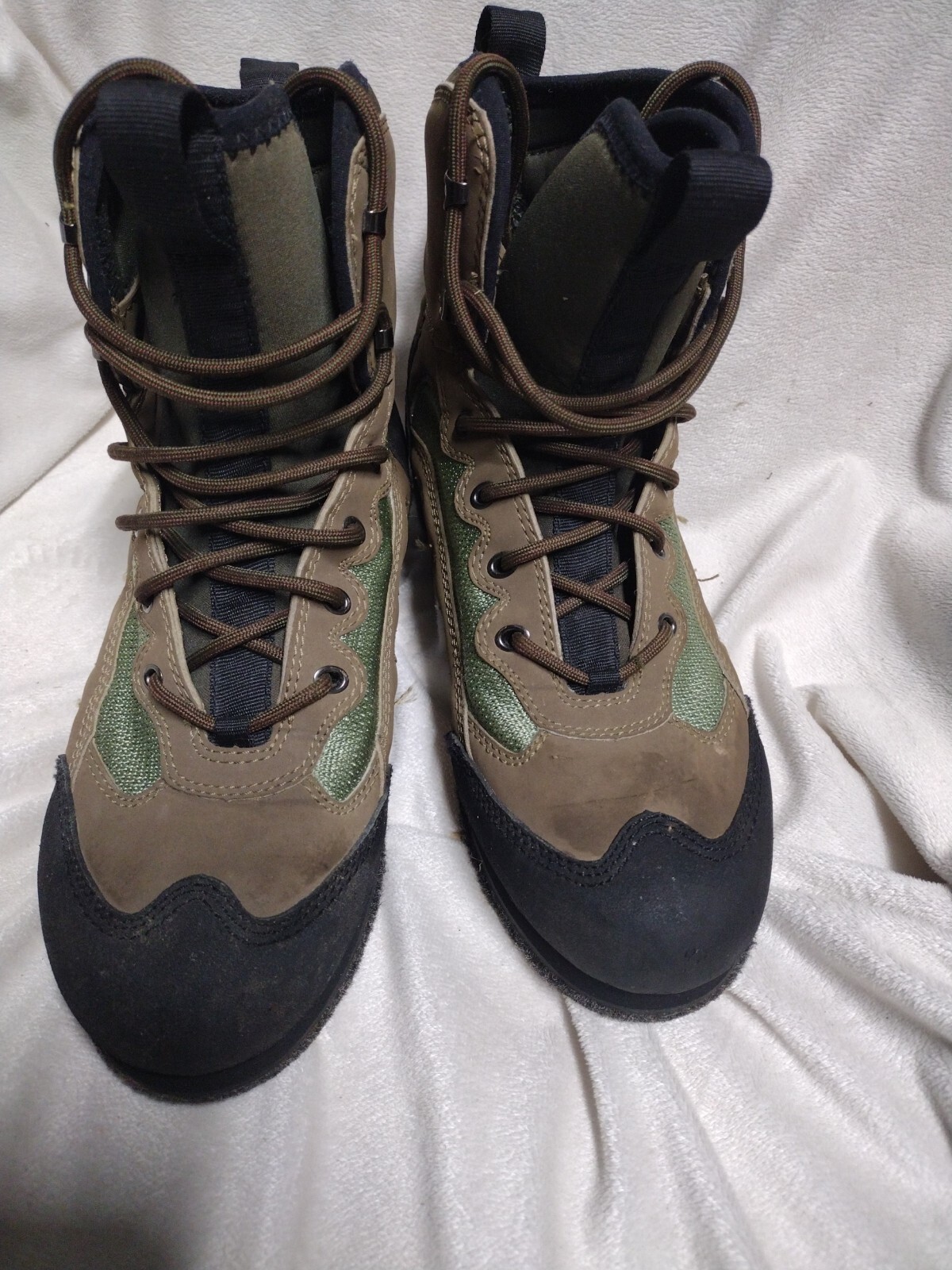 🎣Cabela Size 8 D Ultralight Brown Felt Sole Wading Boots 830519🎣 eBay