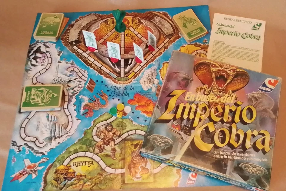 EN BUSCA DEL IMPERIO COBRA - CEFA 1ªEDICIÓN - JUEGO DE MESA ORIGINAL COMPLETO - Imagen 2 de 4
