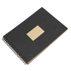 Spiral A5 Brown Kraft Paper 60 Sheet Journal Sketch Pen Pencil Drawing Pad Book