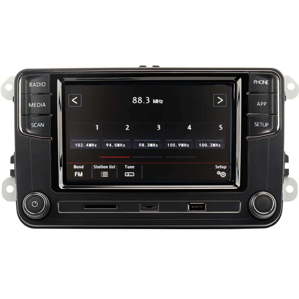 Rear USB NONAME Autoradio RCD440 360 RCD330 Carplay Android Auto Für VW GOLF CC - Bild 4 von 4